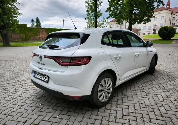 Renault Megane cena 41900 przebieg: 166000, rok produkcji 2016 z Jasło małe 46